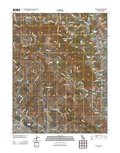 Glen Ellen 2012 topographic map thumbnail