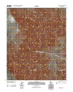 Gold Valley 2012 topographic map thumbnail