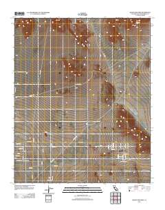 Grand View Mine 2012 topographic map thumbnail