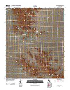 Granite Pass 2012 topographic map thumbnail