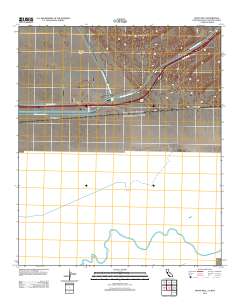 Grays Well 2012 topographic map thumbnail
