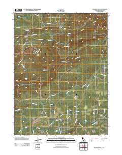 Hagaman Gulch 2012 topographic map thumbnail