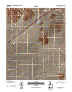 Halloran Springs 2012 topographic map thumbnail