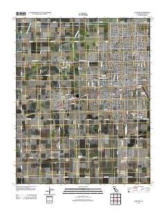 Hanford 2012 topographic map thumbnail