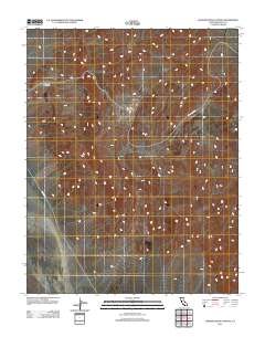 Hanging Rock Canyon 2012 topographic map thumbnail