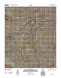Harpers Well 2012 topographic map thumbnail