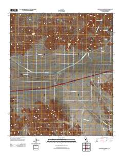 Hayfield Spring 2012 topographic map thumbnail