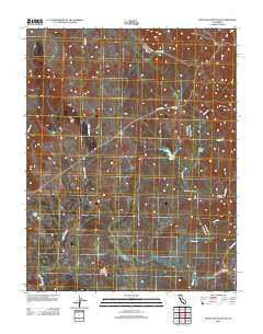 Haystack Mountain 2012 topographic map preview