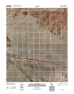 Hector 2012 topographic map thumbnail