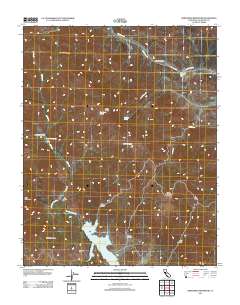 Hernandez Reservoir 2012 topographic map thumbnail