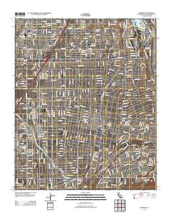Hesperia 2012 topographic map thumbnail