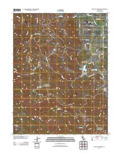 Highland Springs 2012 topographic map thumbnail