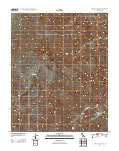 Homewood Canyon 2012 topographic map thumbnail