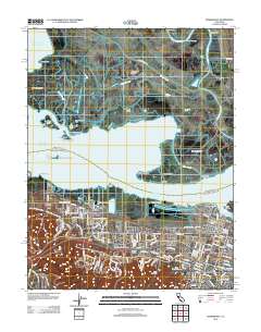 Honker Bay 2012 topographic map thumbnail