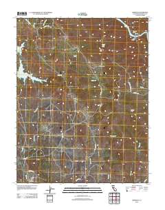 Hornitos 2012 topographic map thumbnail