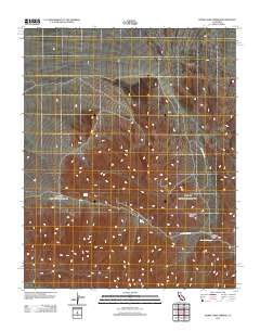 Horse Thief Springs 2012 topographic map thumbnail