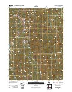 Hupa Mountain 2012 topographic map thumbnail