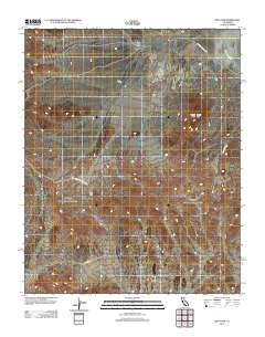Ibex Pass 2012 topographic map thumbnail