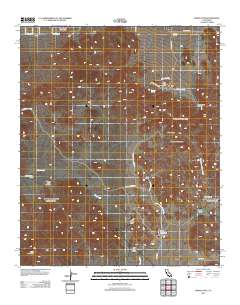 Indian Cove 2012 topographic map thumbnail