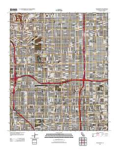 Inglewood 2012 topographic map thumbnail