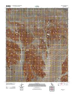 Iris Pass 2012 topographic map thumbnail