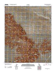 Iron Mountains 2012 topographic map thumbnail