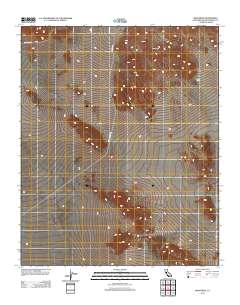 Iron Ridge 2012 topographic map thumbnail