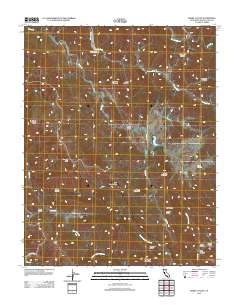 Isabel Valley 2012 topographic map thumbnail