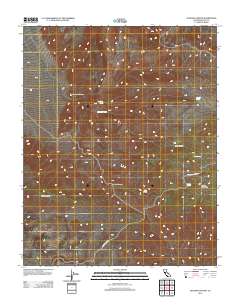 Jackass Canyon 2012 topographic map thumbnail