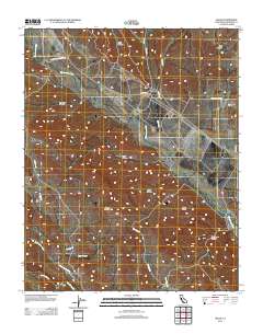 Jolon 2012 topographic map thumbnail