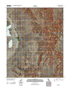Keeler 2012 topographic map thumbnail