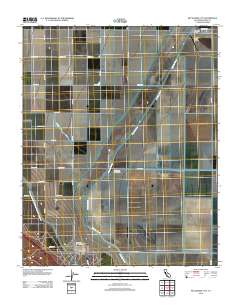 Kettleman City 2012 topographic map thumbnail