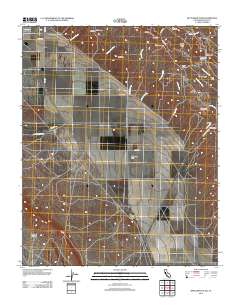 Kettleman Plain 2012 topographic map thumbnail