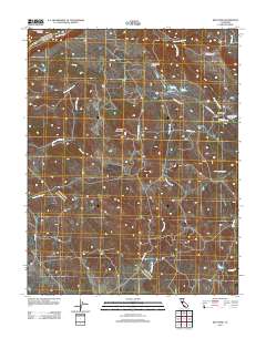 Keystone 2012 topographic map thumbnail