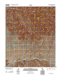 Kingston Peak 2012 topographic map thumbnail