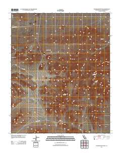 Klinker Mountain 2012 topographic map thumbnail