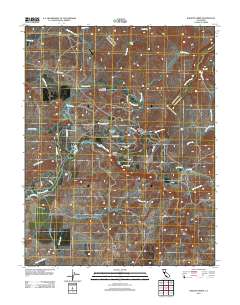 Knights Ferry 2012 topographic map thumbnail