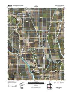 Knights Landing 2012 topographic map thumbnail