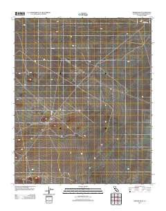 Kramer Hills 2012 topographic map thumbnail