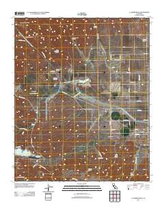 La Liebre Ranch 2012 topographic map thumbnail