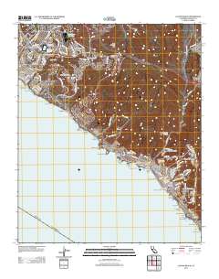 Laguna Beach 2012 topographic map thumbnail