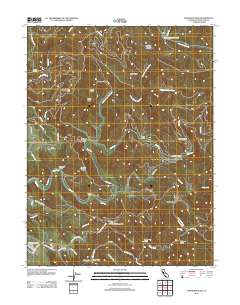 Mathison Peak 2012 topographic map thumbnail