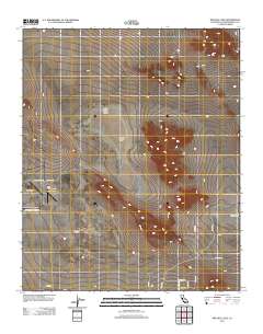 Melville Lake 2012 topographic map thumbnail
