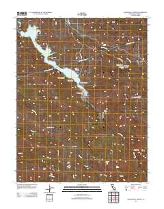 Mendenhall Springs 2012 topographic map thumbnail