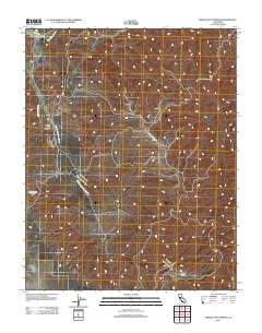 Mercey Hot Springs 2012 topographic map thumbnail