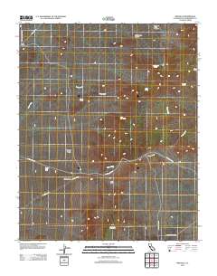Mid Hills 2012 topographic map thumbnail