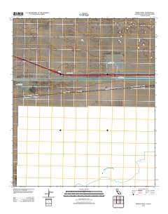 Midway Well 2012 topographic map thumbnail