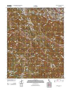 Mindego Hill 2012 topographic map thumbnail