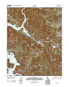 Moccasin 2012 topographic map thumbnail