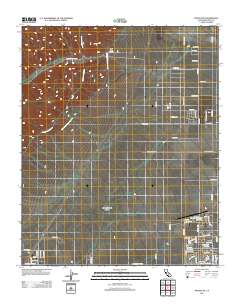 Mojave NE 2012 topographic map thumbnail
